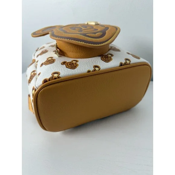 RARE! NEW WITH TAGS! Loungefly Disney Parks Mickey Mouse Waffle Mini Backpack! - Picture 11 of 12